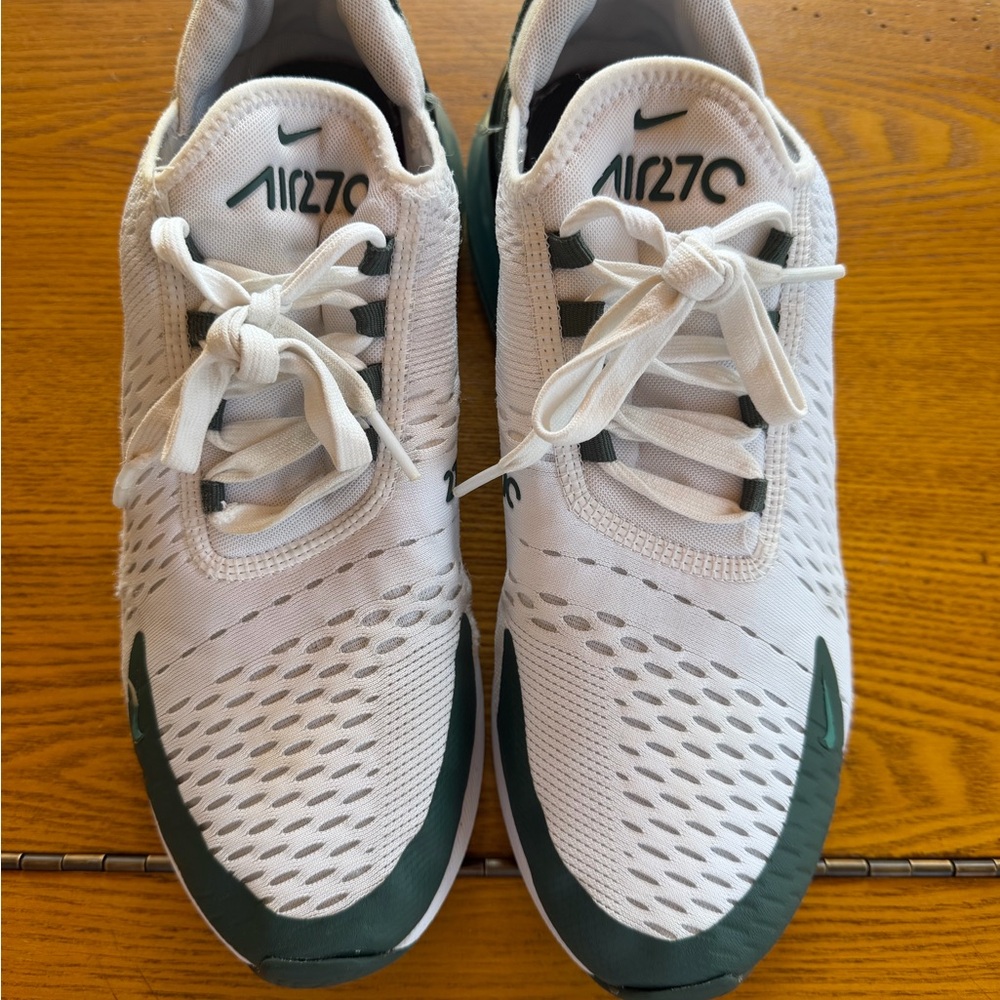 Nike Air Max 270 White with Green
